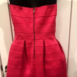 Bandage fit and flare dress